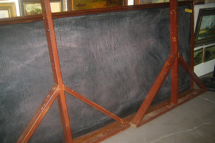 BLACKBOARD, Classroom Style 1.2 x 2.4m Freestanding on Legs